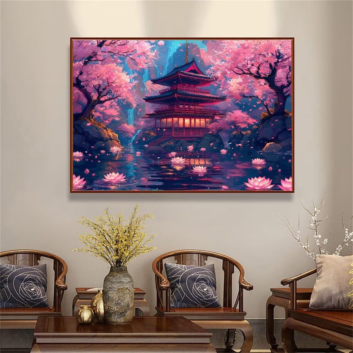 DIY Malarstwo diamentowe 5D, sztuka diamentowa na poddaszu zestawy scenerii dla dorosłych, sztuka ze strasu, haft, artykuły rzemieślnicze, dla dzieci i dorosłych, idealna dekoracja ścienna do domu,