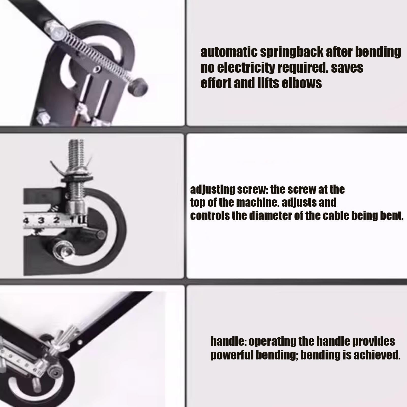 Cintreuse à métaux Ergonomique Robuste Portable