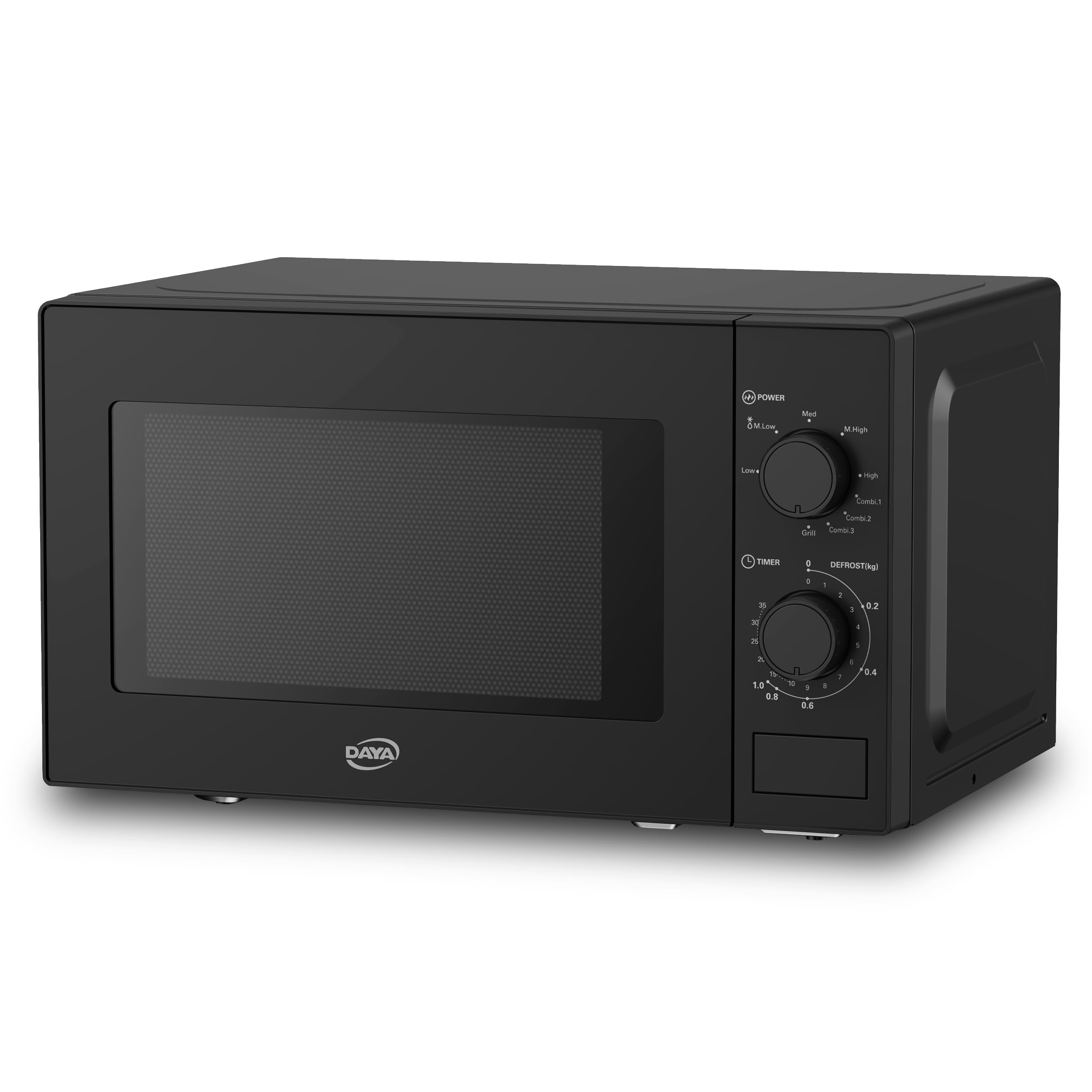 Daya, DMMG2071MB, 20 litri, 9 programmi, forno microonde con grill, funzione scongelamento