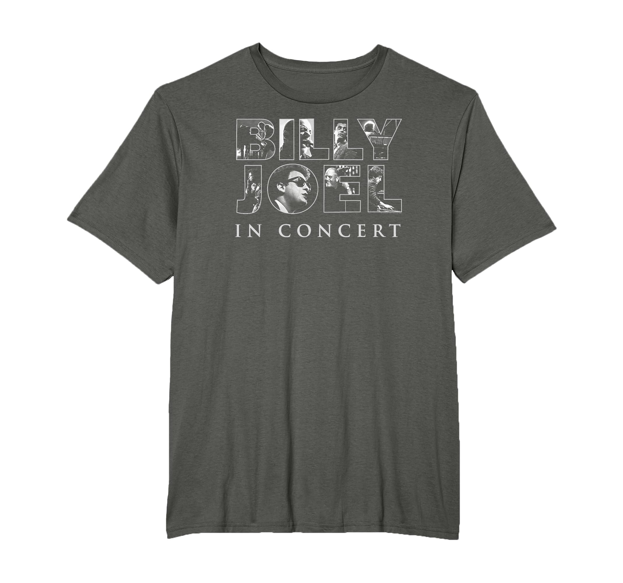 T-shirt Vintage Billy Joel - Tour De Concert 2006, Motif Recto-verso Avec Dates