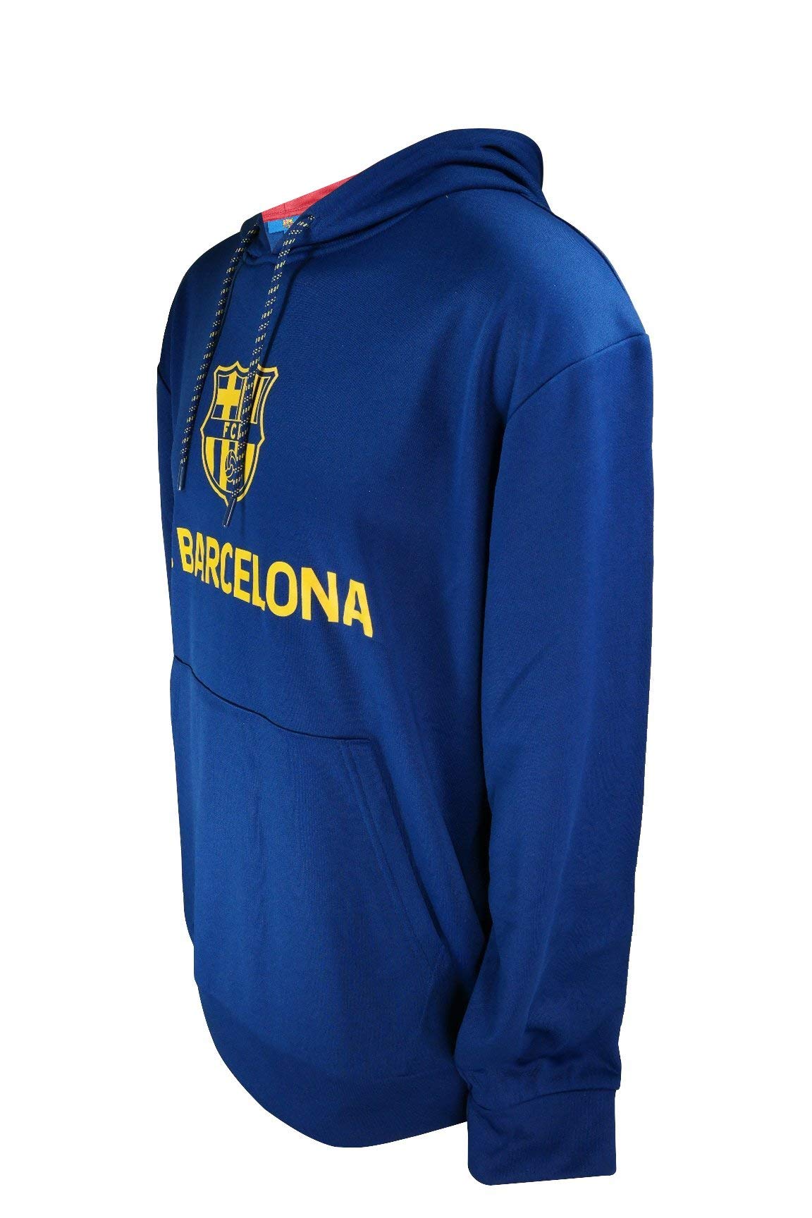 Compatible with FC Barcelona Pullover Official Soccer Hoodie Sweater 002