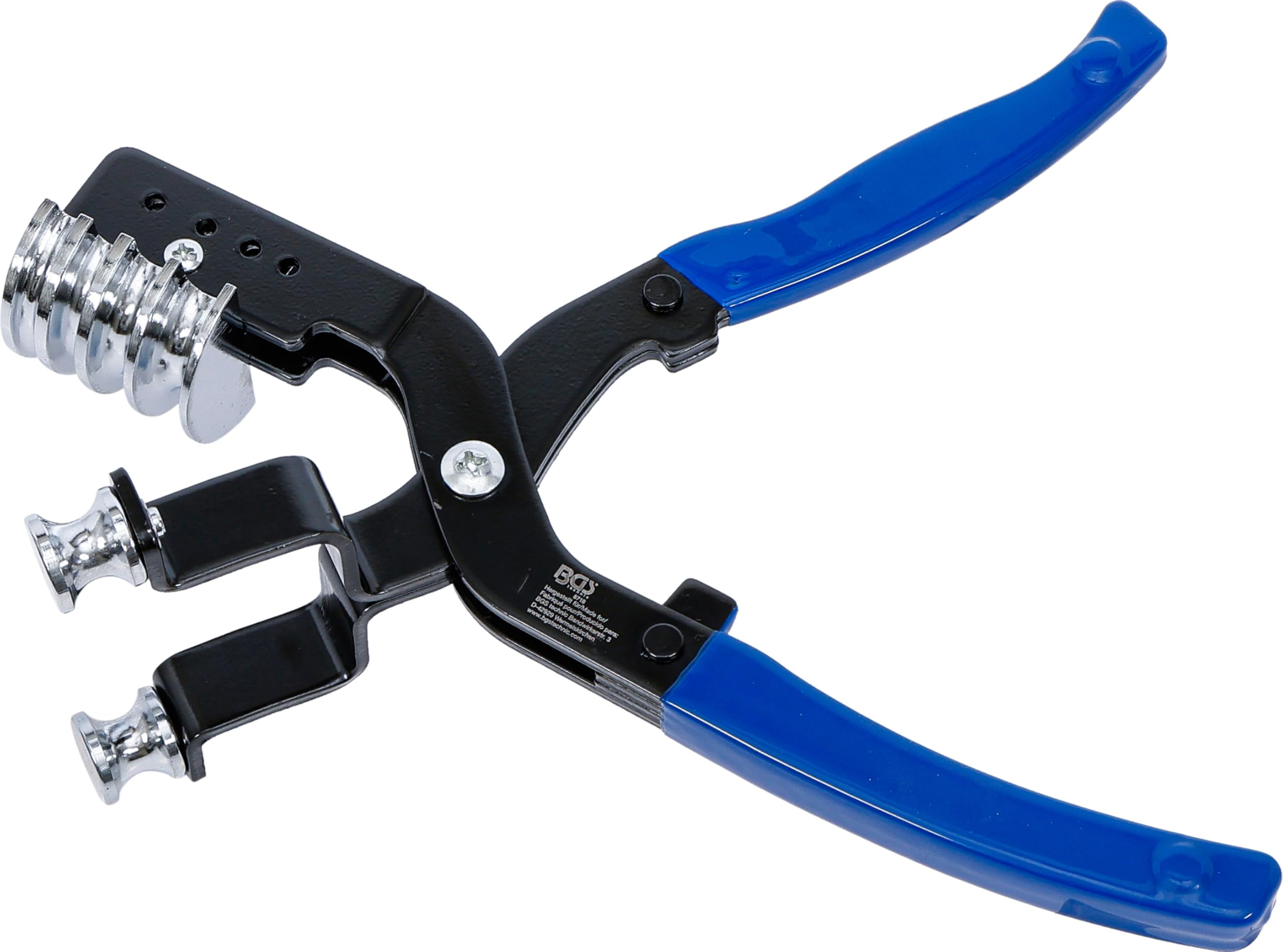 Bgs Silver, Blue 8718 | Tube Bending Pliers | "4-In-1"