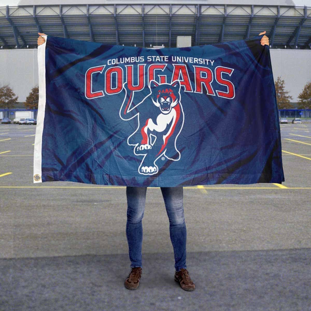 Columbus State Cougars Flag