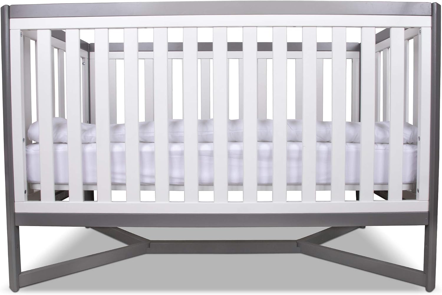 Toddler Comforter for Crib & Bed, Lightweight and Breathable, Baby Quilt Blanket (36x51) White