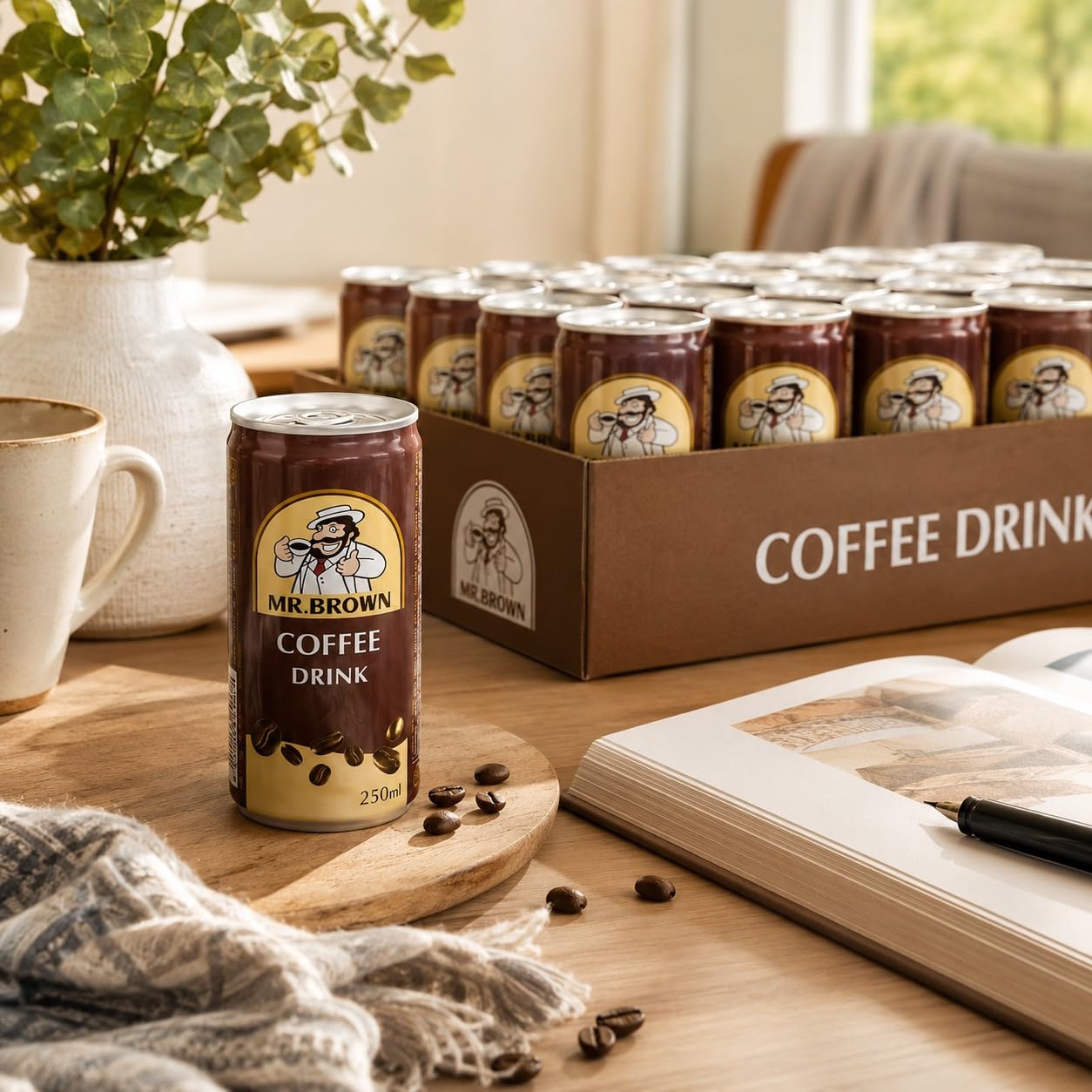 Mr. Brown Coffee Drink, inkl. Pfand, 24er Pack (24 x 250 ml)