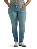 Womens Plus Size Legendary Mid Rise Straight Leg Jean