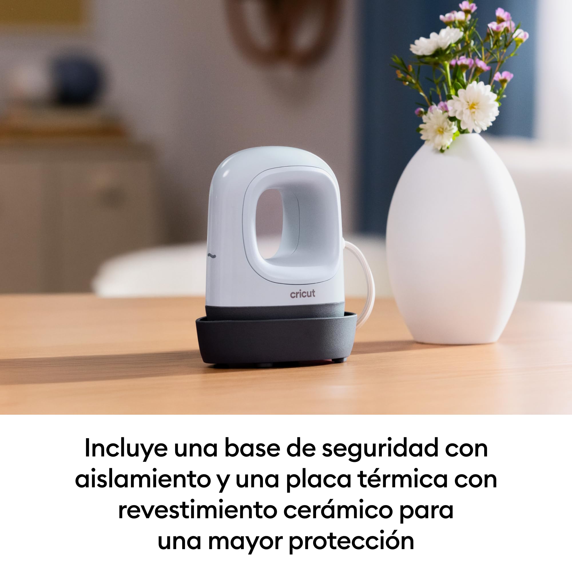 Cricut EasyPress Mini LT | Prensa térmica compacta para planchar vinilo (HTV), Infusible Ink y sublimación | Zen Blue