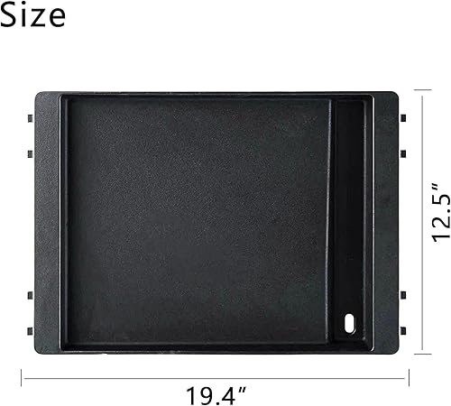 Miniatura 2 de Parrilla 7566 Piezas de repuesto de plancha de hierro fundido para Weber Genesis, plancha para parrilla Weber Genesis Serie 300 Genesis E-310 E-320