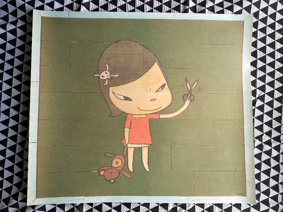 奈良美智 ダラス美術館 「Real One 」限定ポスター リトグラフ