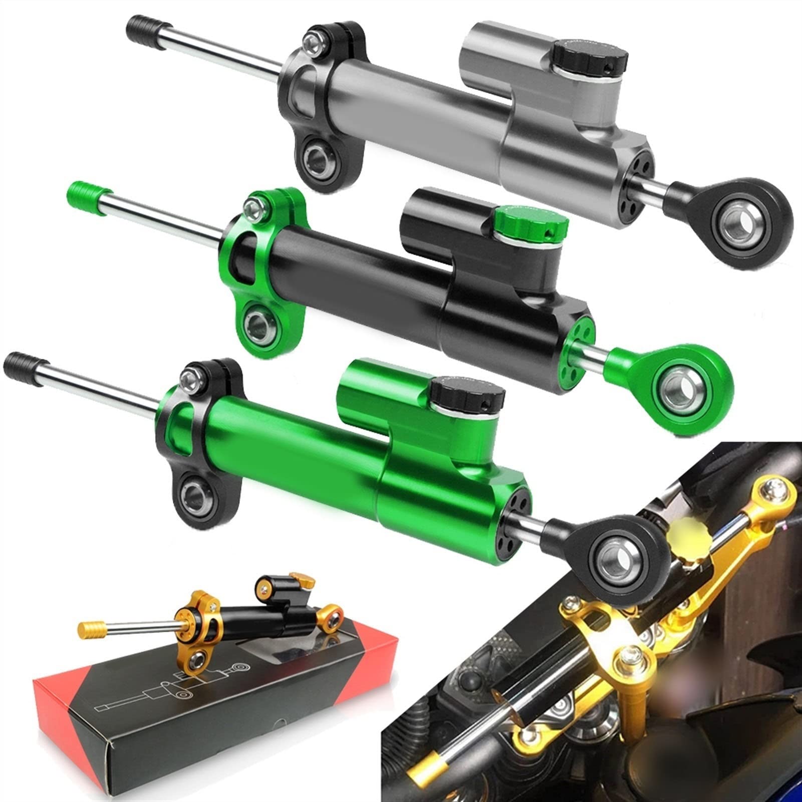 2000-2003 Kawasaki ZX9R Scott's Performance Steering Stabilizer