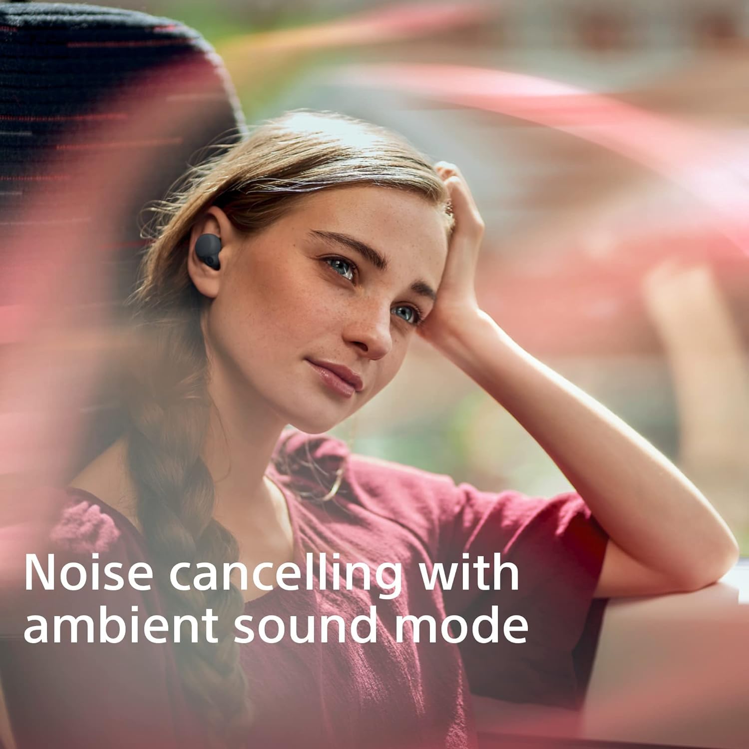 Sony WF-LS900 Écouteurs Bluetooth sans Fil à réduction du Bruit - Connexion Bluetooth Multipoint - Ultra Compact et Ultra léger (Reconditionné)