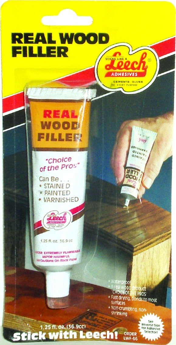 Leech Lwf-66 Wood Filler, 1.25 Oz