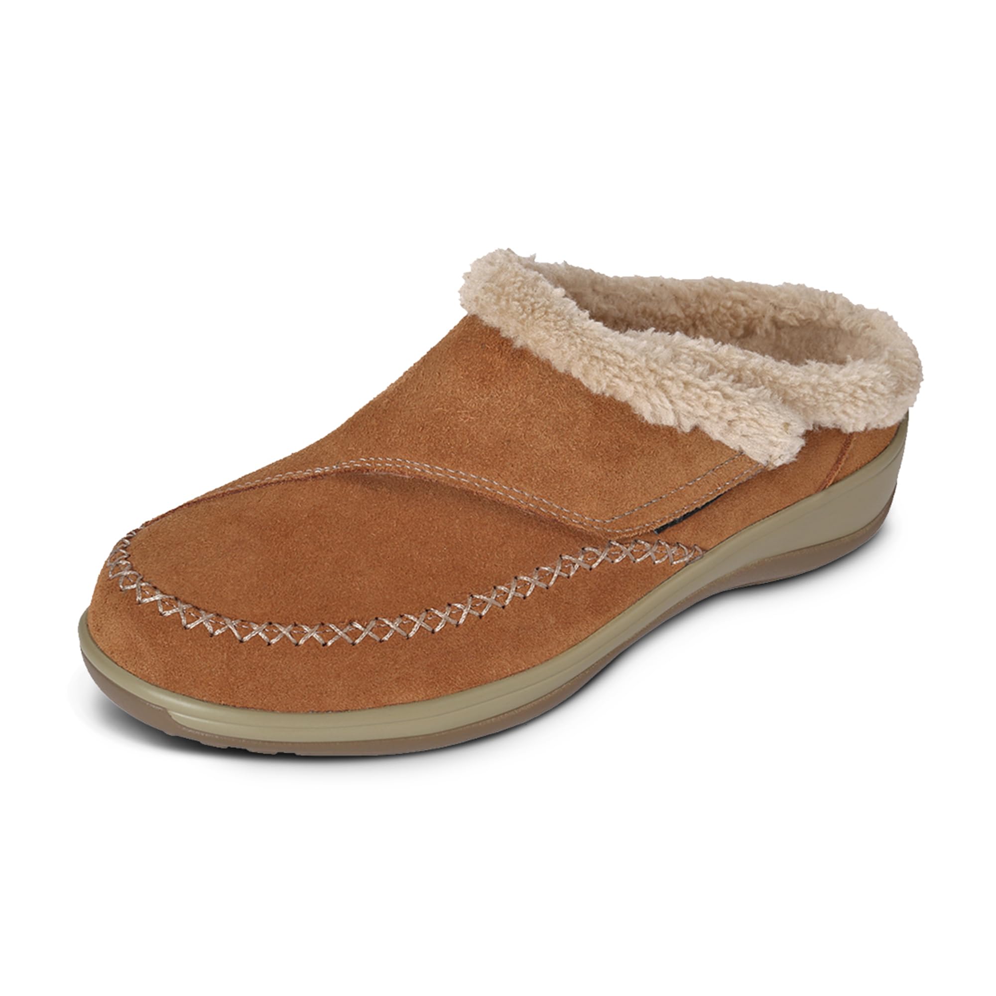 Women's Orthopedic Faux Fur Lined Charlotte Slippers