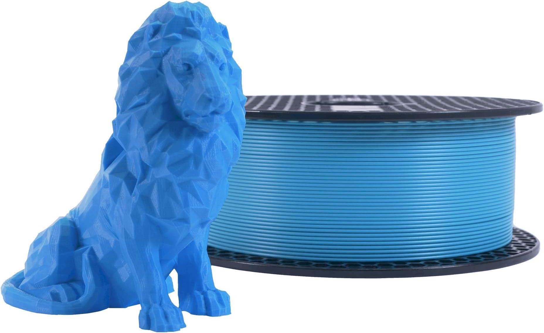 Prusament Azure Blue, PLA Filament 1.75mm 1kg Spool (2.2 lbs), Diameter Tolerance +/- 0.02mm