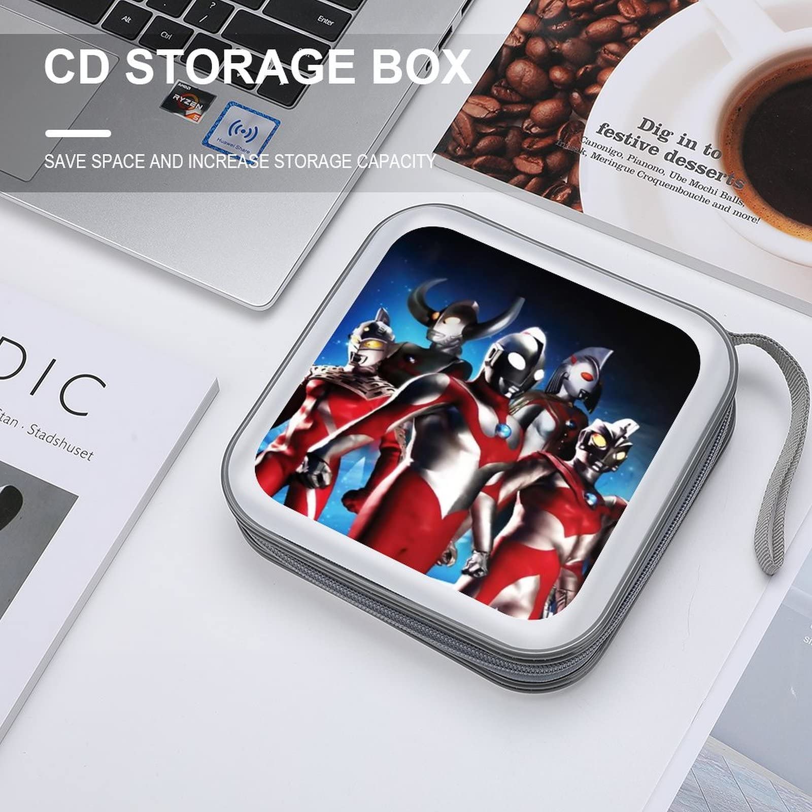 Amazon | CDケース ウルトラマン CD収納ボックス DVDケース CD