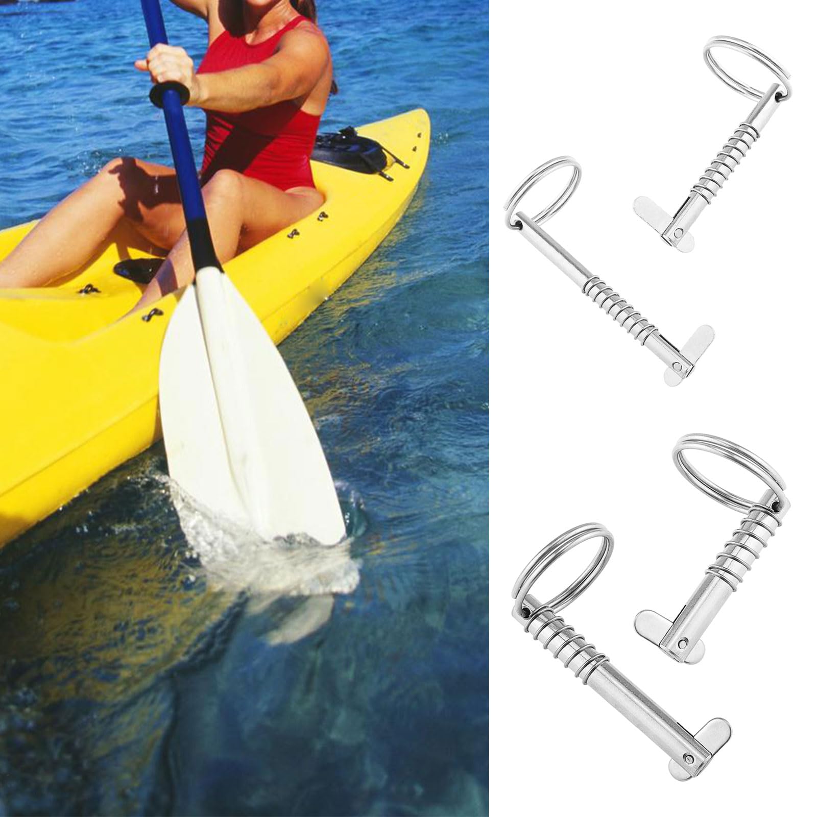 Coppiglia A Sgancio Rapido Bimini Top Marine in Acciaio Inossidabile 316 A Sgancio Rapido con Trazione Hardware per Parti Barche