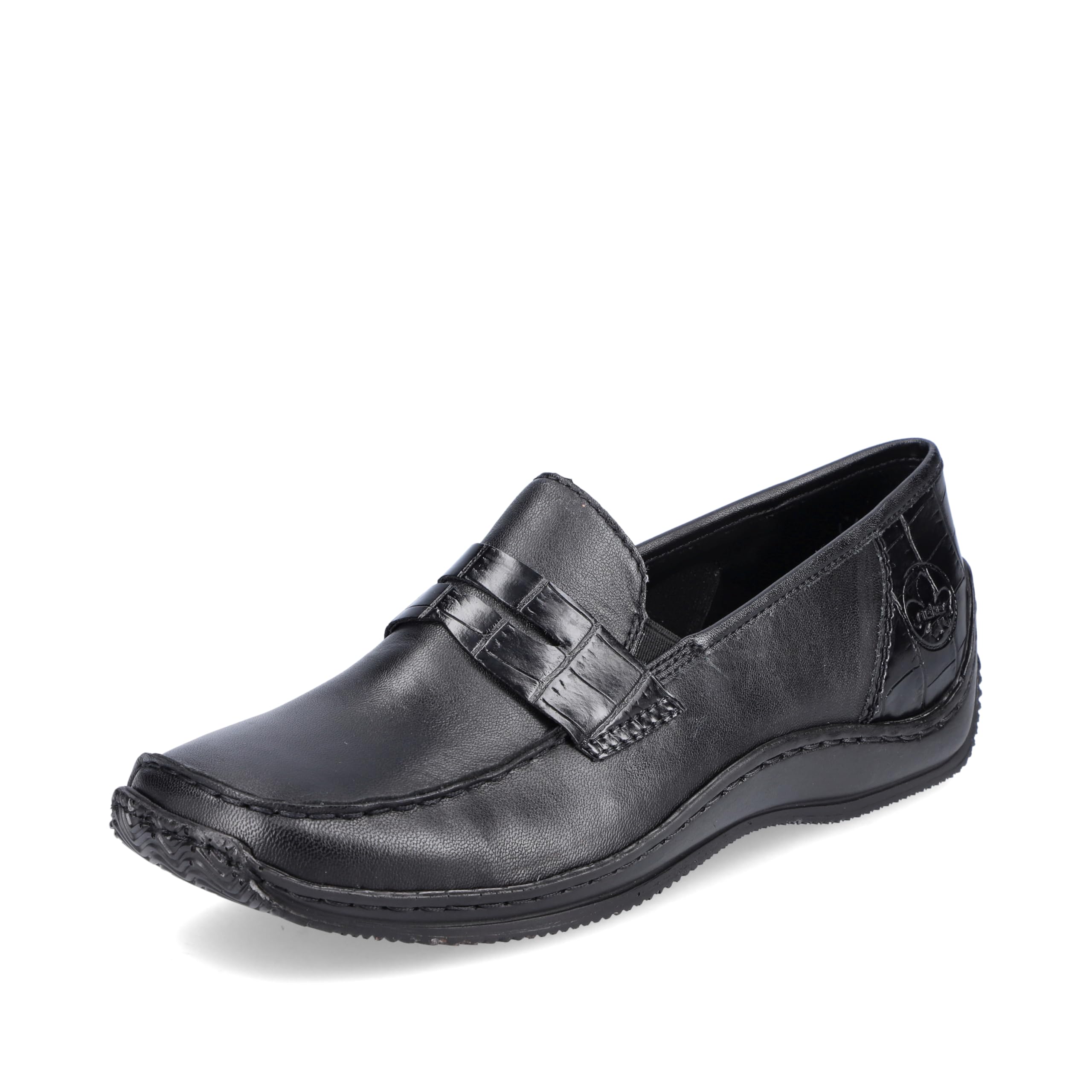 Rieker Damen Slipper L1752-00 schwarz Gr. 36