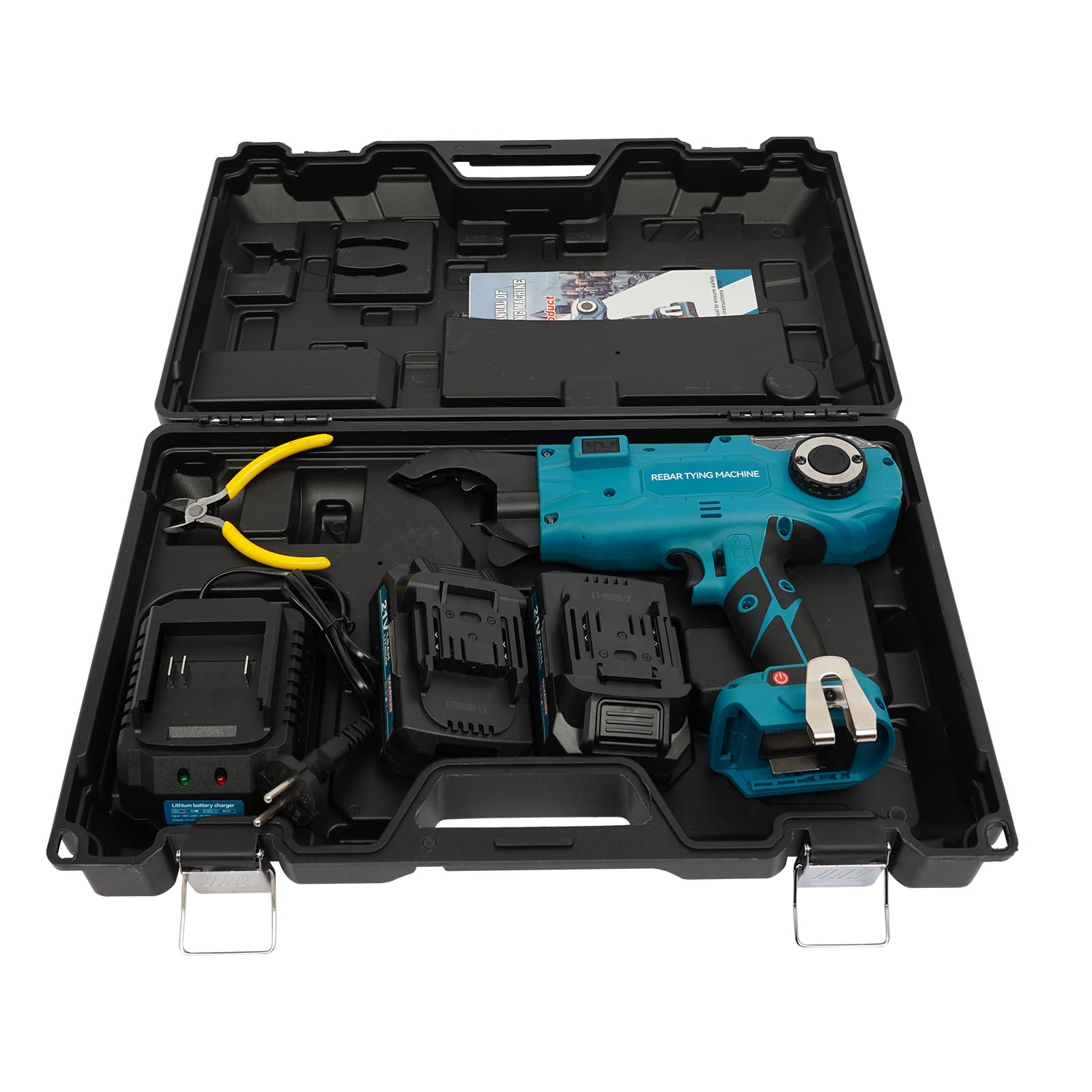 Rilegatrice automatica da 21 V, 30-60 mm, funzionamento a batteria