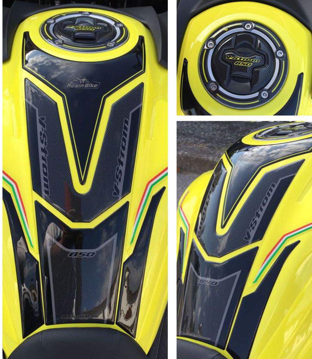 Resin Bike Adhesivos De Moto Compatibles Con Suzuki V-Strom 650 2017-2021. Protección Protector De