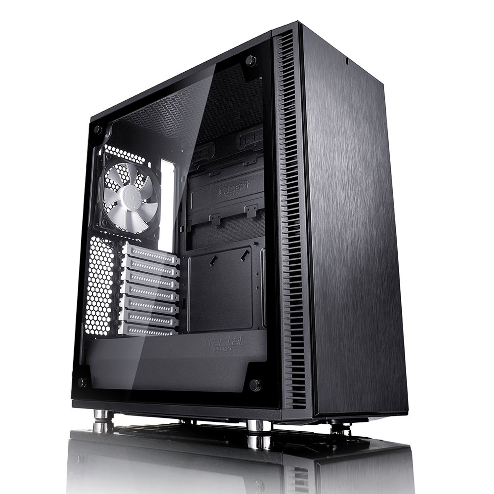 Amazon | Fractal Design Define C, Black, Tempered Glass ミドル