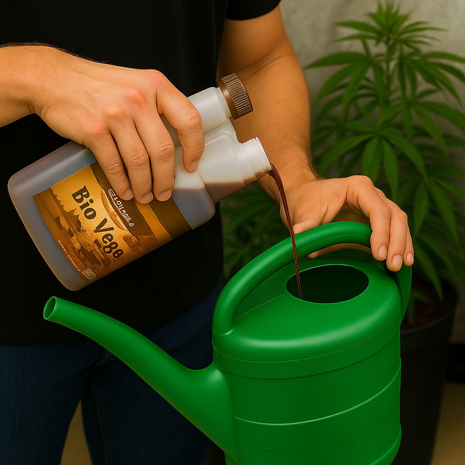 Weedness Canna Bio Vega 5 Liter - Wachstumsphase Grow Anbau Indoor Dünger Bio Tomaten Dünger Gurken Flüssigdünger Organischer