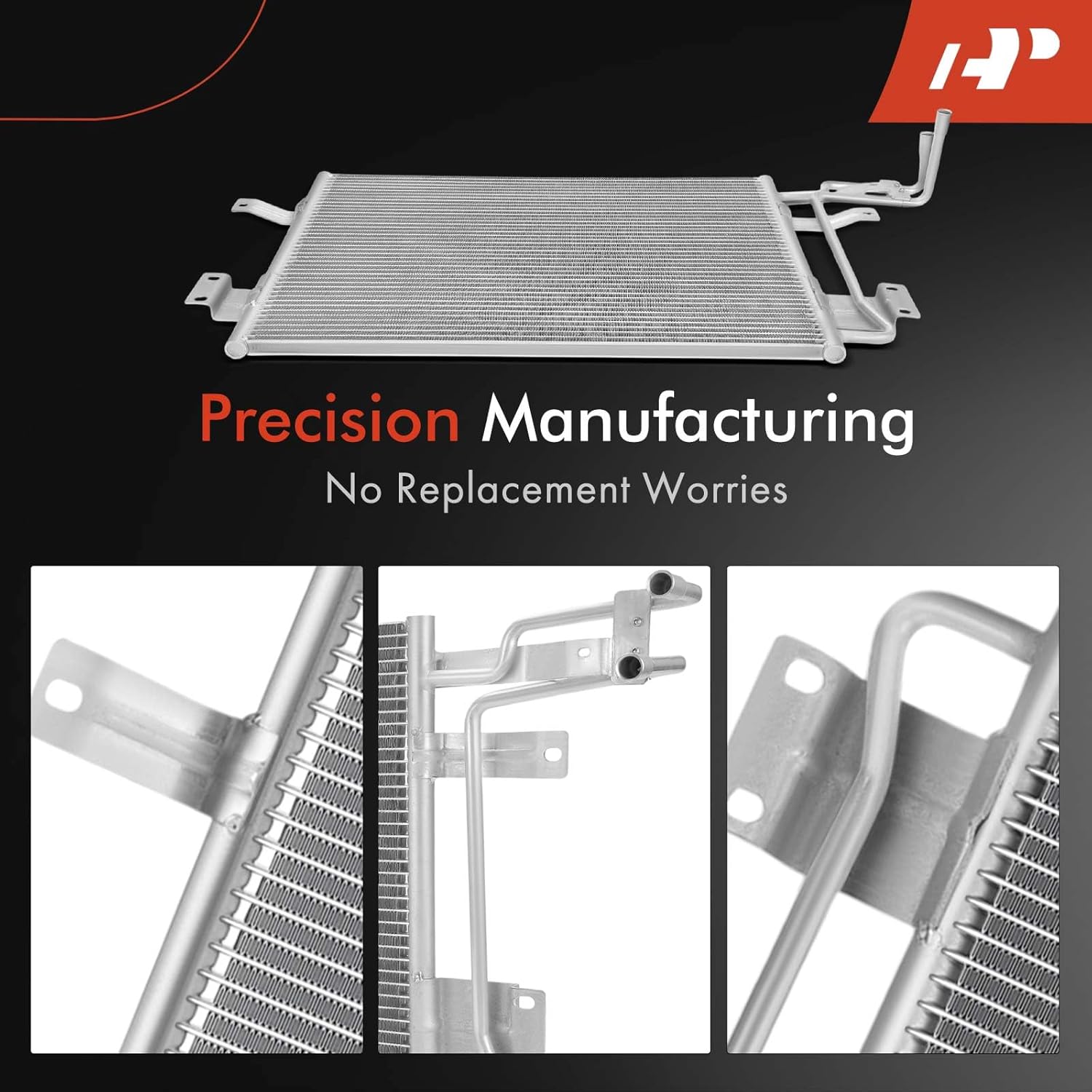 A-Premium Air Conditioning A/C Condenser Compatible with Dodge Dakota 1994 1995 1996