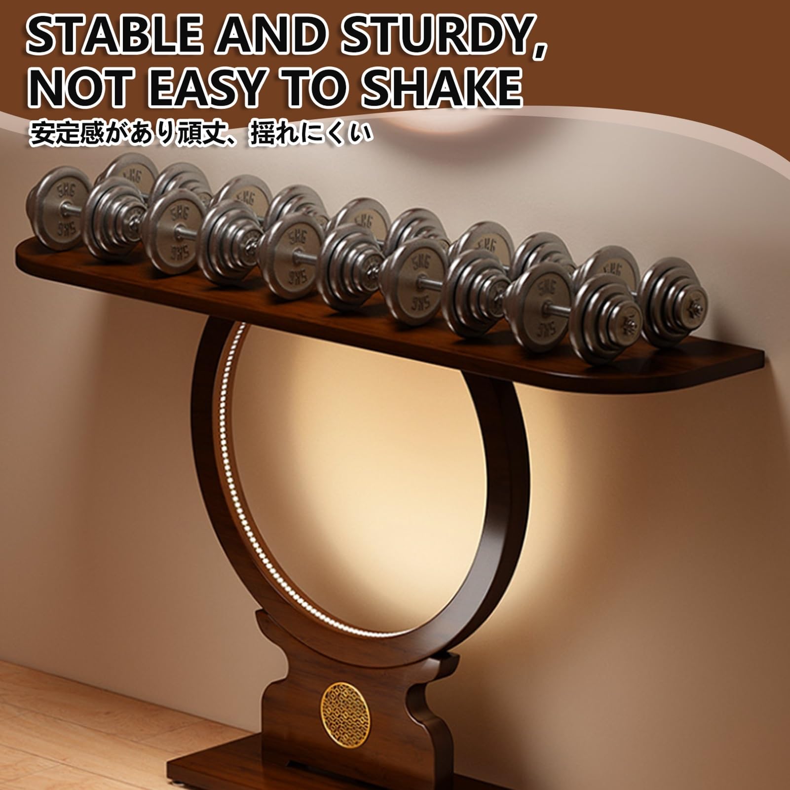 Tavolo consolle stretto moderno in legno, multifunzionale, per ingresso e soggiorno, con ripiano inferiore, 39.3in / 100 cm, decorazione per camera da letto e corridoio