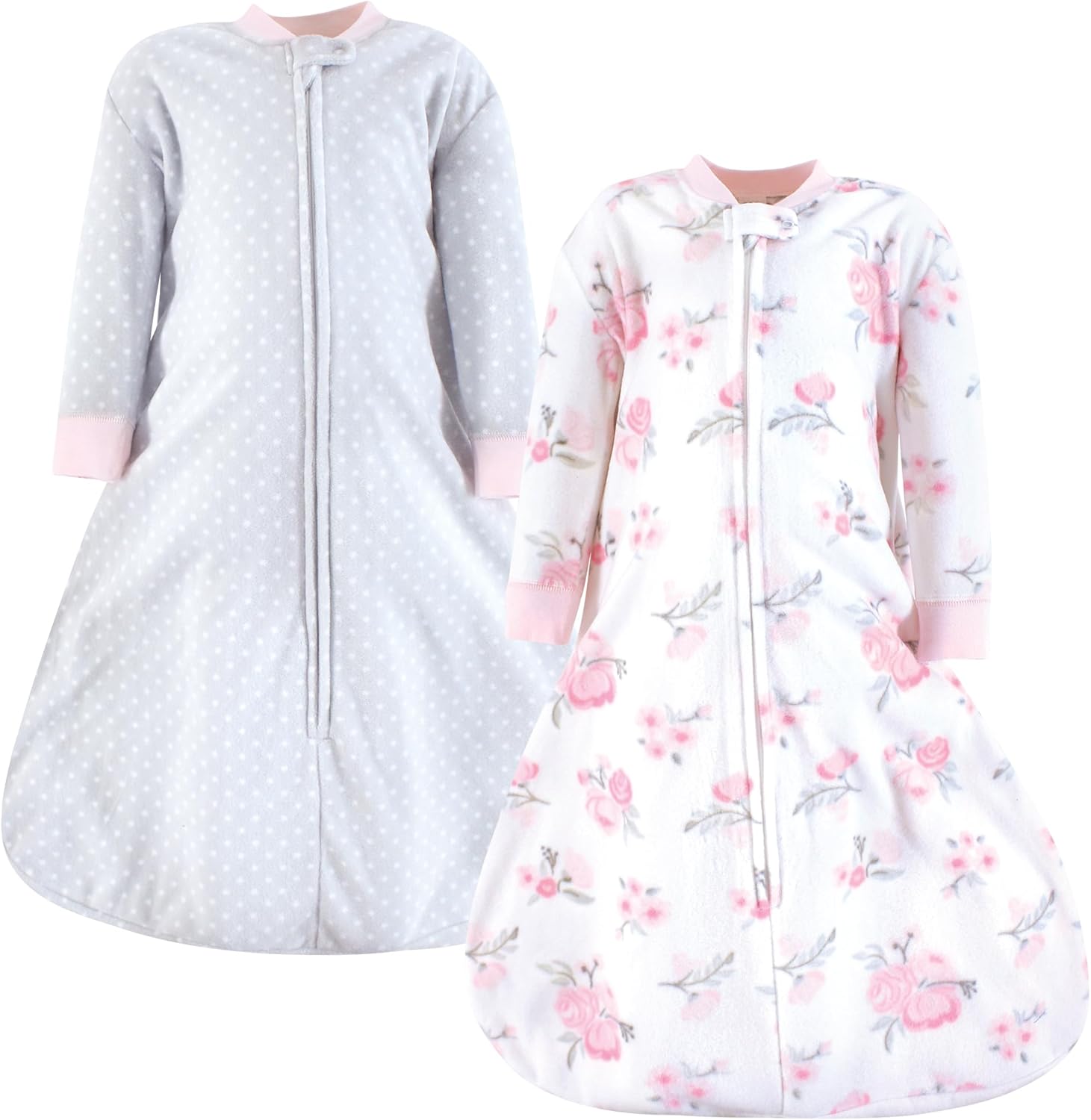 Hudson Baby unisex-baby Long-sleeve Fleece Sleeping Bag