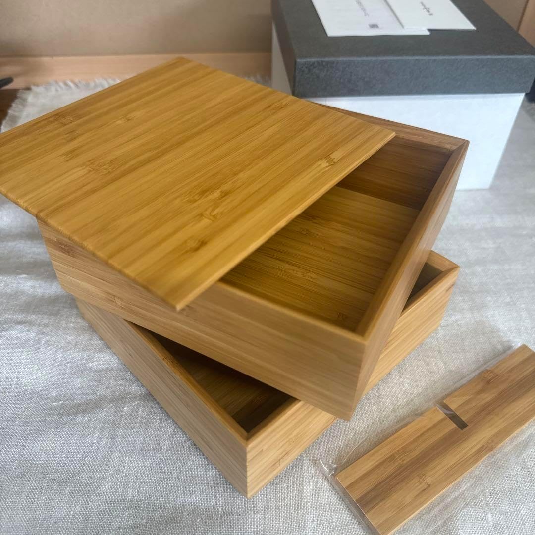 京都　公長斎小菅　　5寸　2段重箱　十字仕切2つ付 京都 公長斎小菅 5寸 2段重箱 十字仕切2つ付 重箱 （