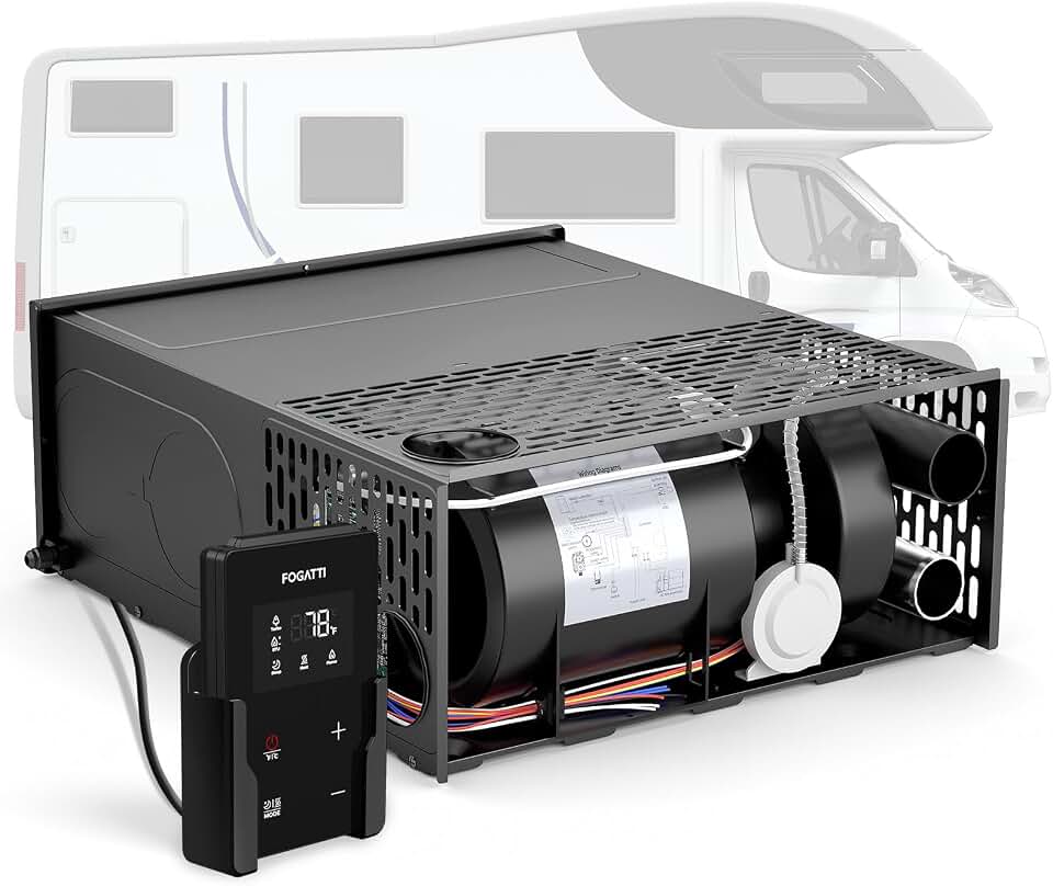 FOGATTI RV Furnace 35,000 BTU for Camper, Motorhome, RV Owners