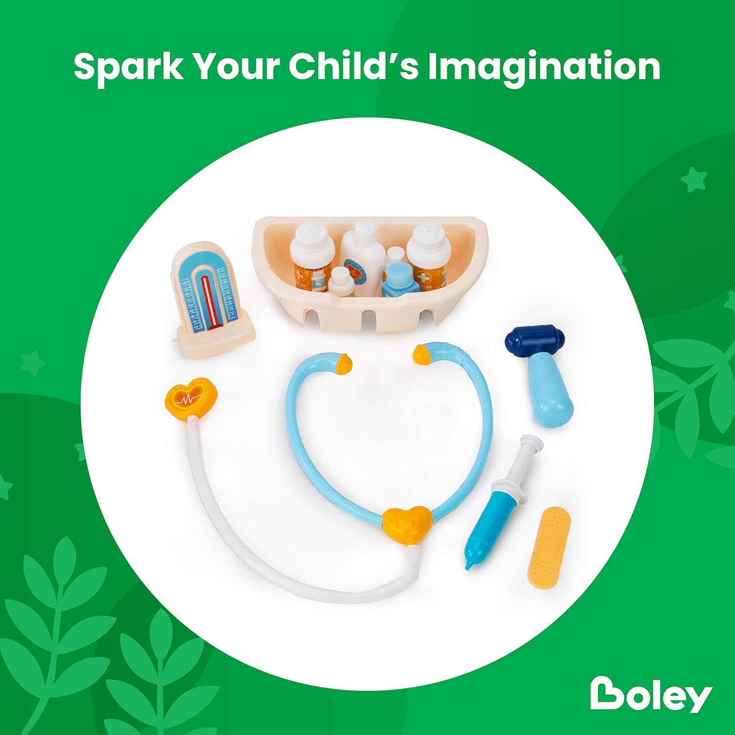 Buy Boley Kids Doctor Playset 40 Pc Educational Toddler Doctor Kit