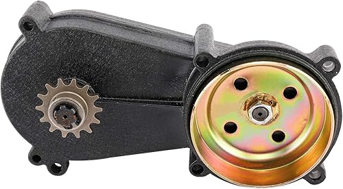 Miniatura 8 de NovelBee Caja de engranajes de transmisión de motocicleta para 47CC 49CC 2-Stroke Motor Mini Pocket Bike (negro)