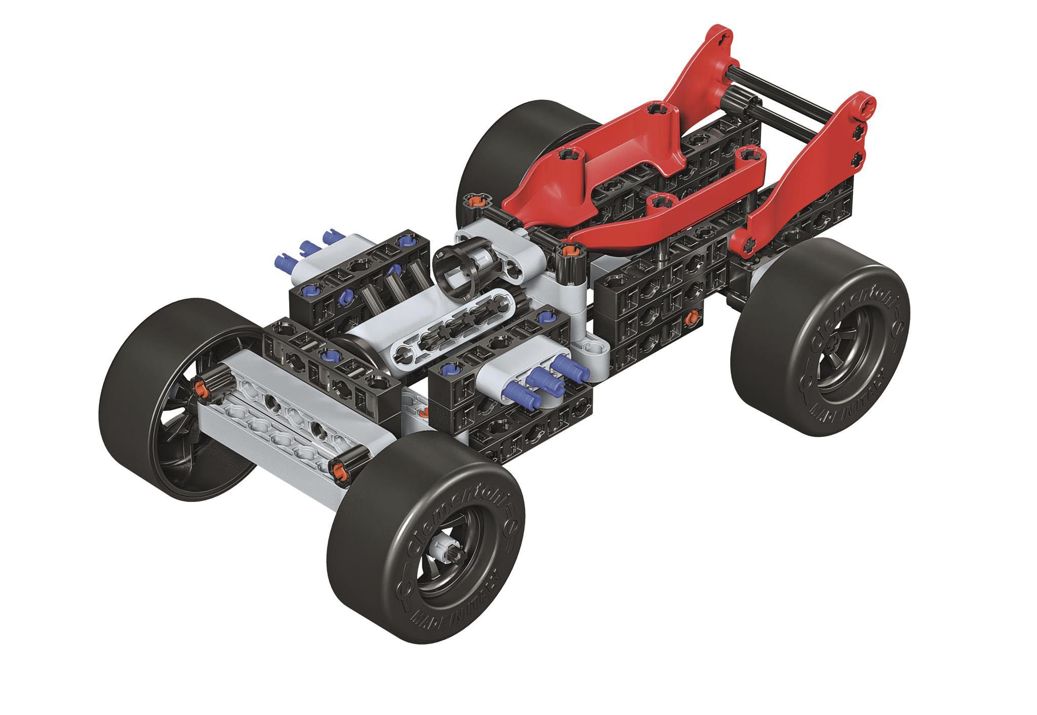 Clementoni Scienza e Gioco Laboratorio di Meccanica - Auto da Corsa, Set Costruzioni Bambini 8+ Anni, Scopri i Principi dell'Ingegneria, Made in Italy, Lingua Italiana, 19448
