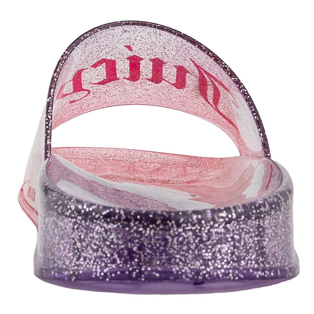 Juicy Couture Slide Sandals, Beach Flats for Women, Summer Shoes