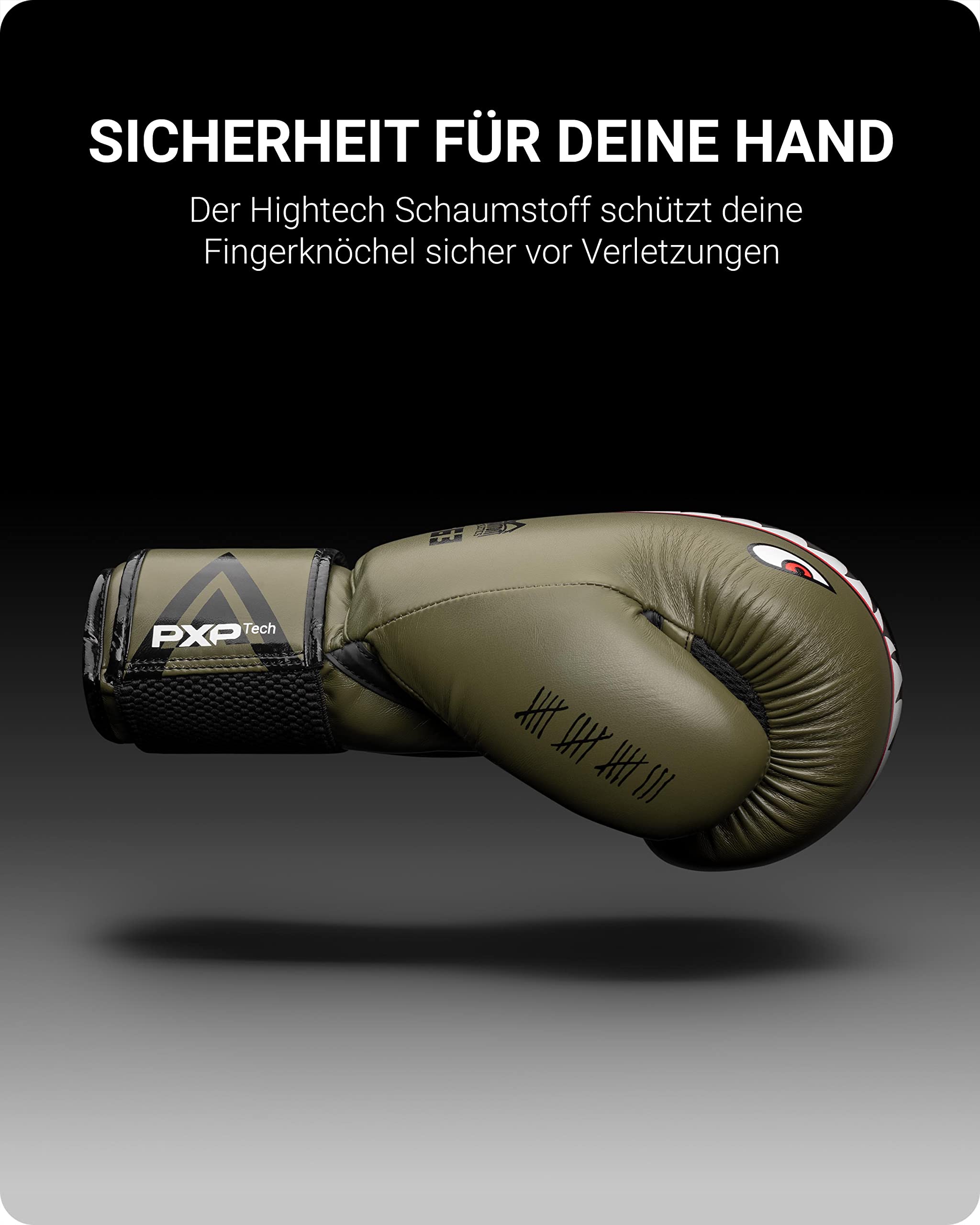 Phantom Boxhandschuhe Fight Squad | MMA Thai Boxing Gloves | Männer (Fight Squad - Army, 14 Oz)
