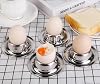 Stainless Steel Egg Cup Holder Set for Soft Boiled Egg Holder Tableware Kitchen Tools