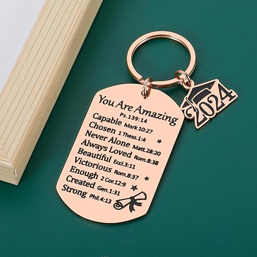 Miniatura 6 de Regalos de graduación 2024 para mujeres, rellenos de calcetines de Navidad para su adolescente, regalo de graduación 2024, regalos de graduación