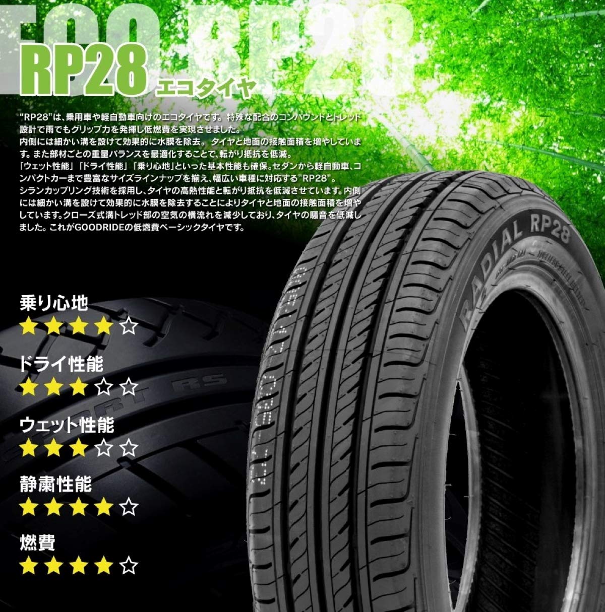 Amazon | GOODRIDE (グッドライド) サマータイヤ 16インチ 215/65R16
