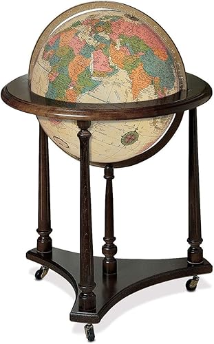 Replogle Globes Globo iluminado Lafayette Océano antiguo 160in de diámetro