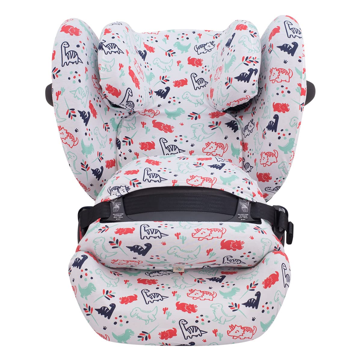 JYOKO KIDS Bezug Kompatibel mit Cybex Pallas G I-SIZE DINO PARTY