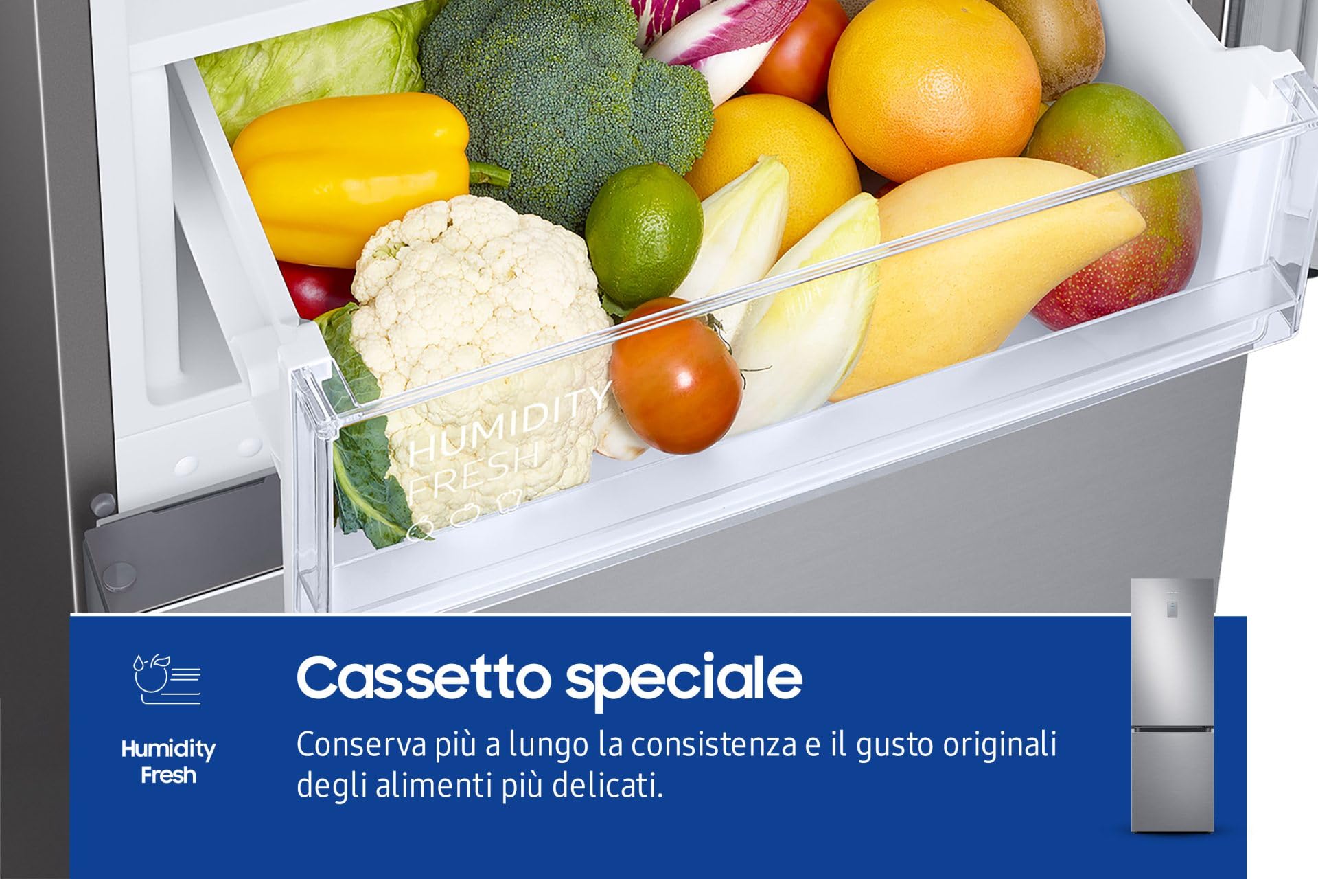 Samsung RB34C671DS9 - Frigorifero combinato, 344 litri, No Frost [Classe energetica D]