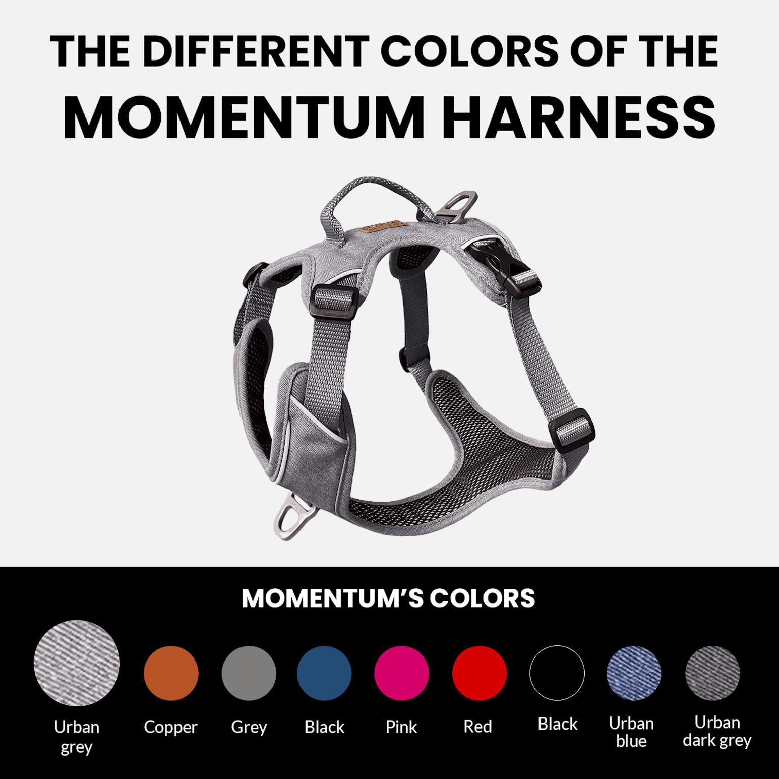 KYFLIE, No-Pull Reflective Dog Harness for Training & Daily Walks, Adjustable & Breathable Y Harness - Image 4