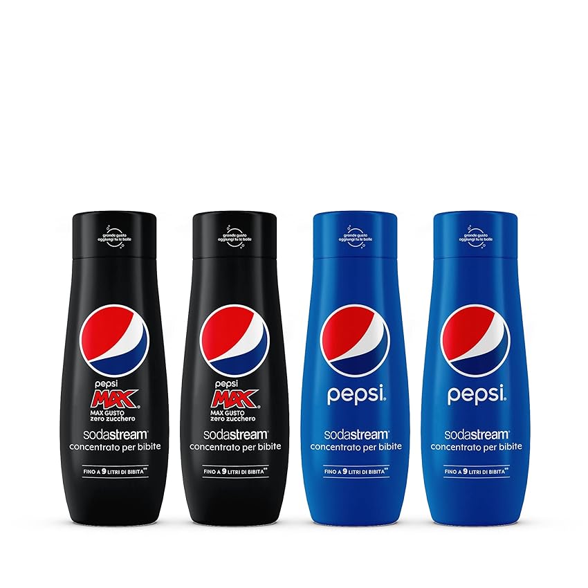 Immagine del prodotto Sodastream Mix Concentrati X Pepsi + Pepsi Max Bundle, 1760 Millilitro