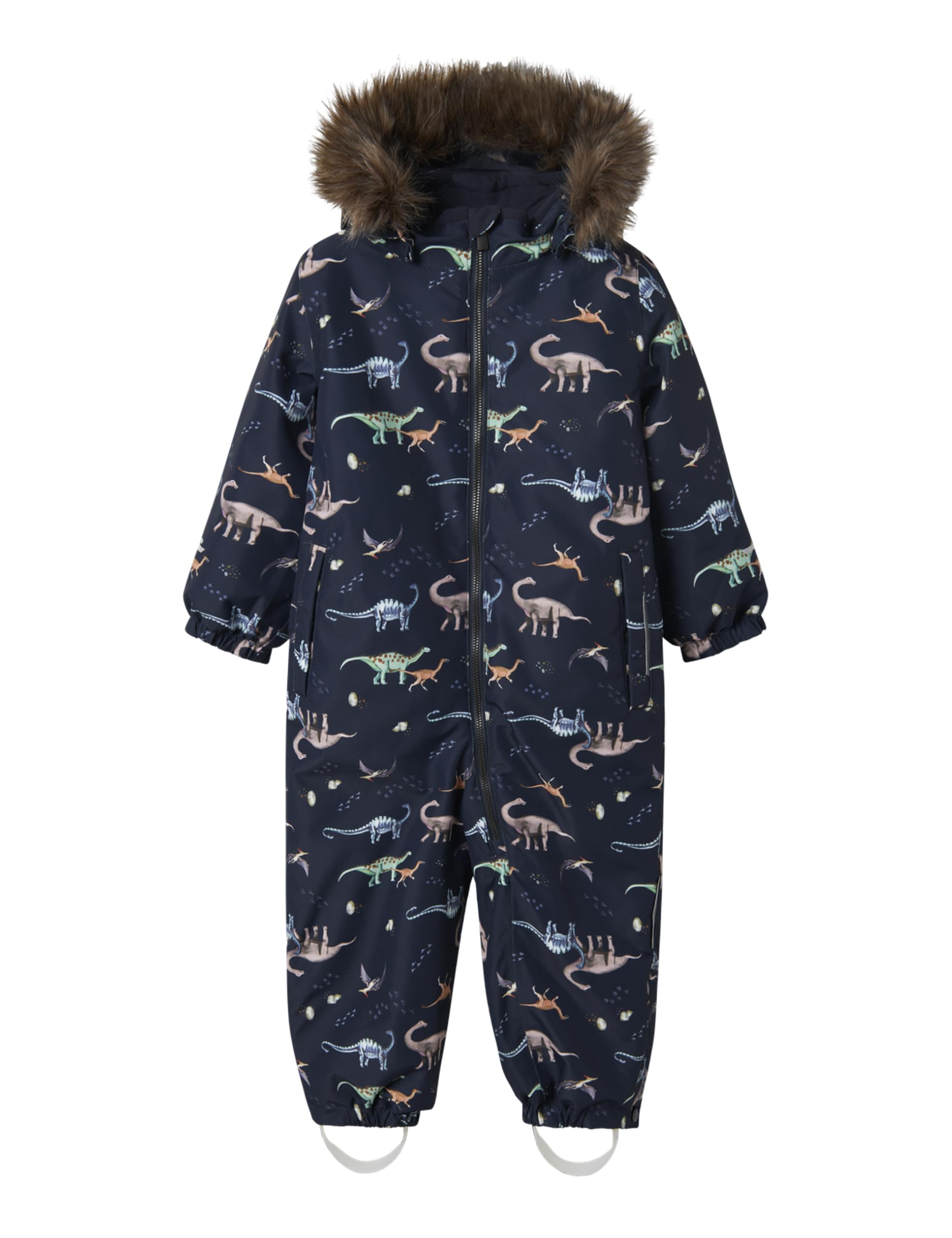 NAME IT Chłopcy Nmmsnow10 Suit AOP Fo Noos, Dark Sapphire, 128