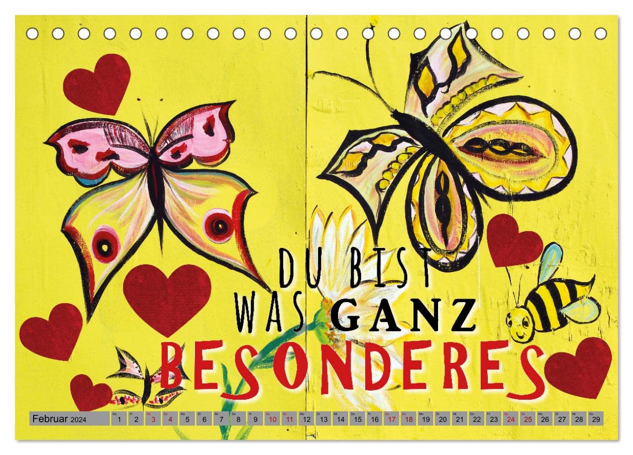 Für meinen Lieblingsmenschen (Tischkalender 2024 DIN A5 quer), CALVENDO Monatskalender: Das perfekte und besondere Geschenk für Deine Liebste oder Deinen Liebsten! (CALVENDO Menschen)