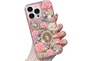 Rhinestone Phone Case for iPhone 15 Pro