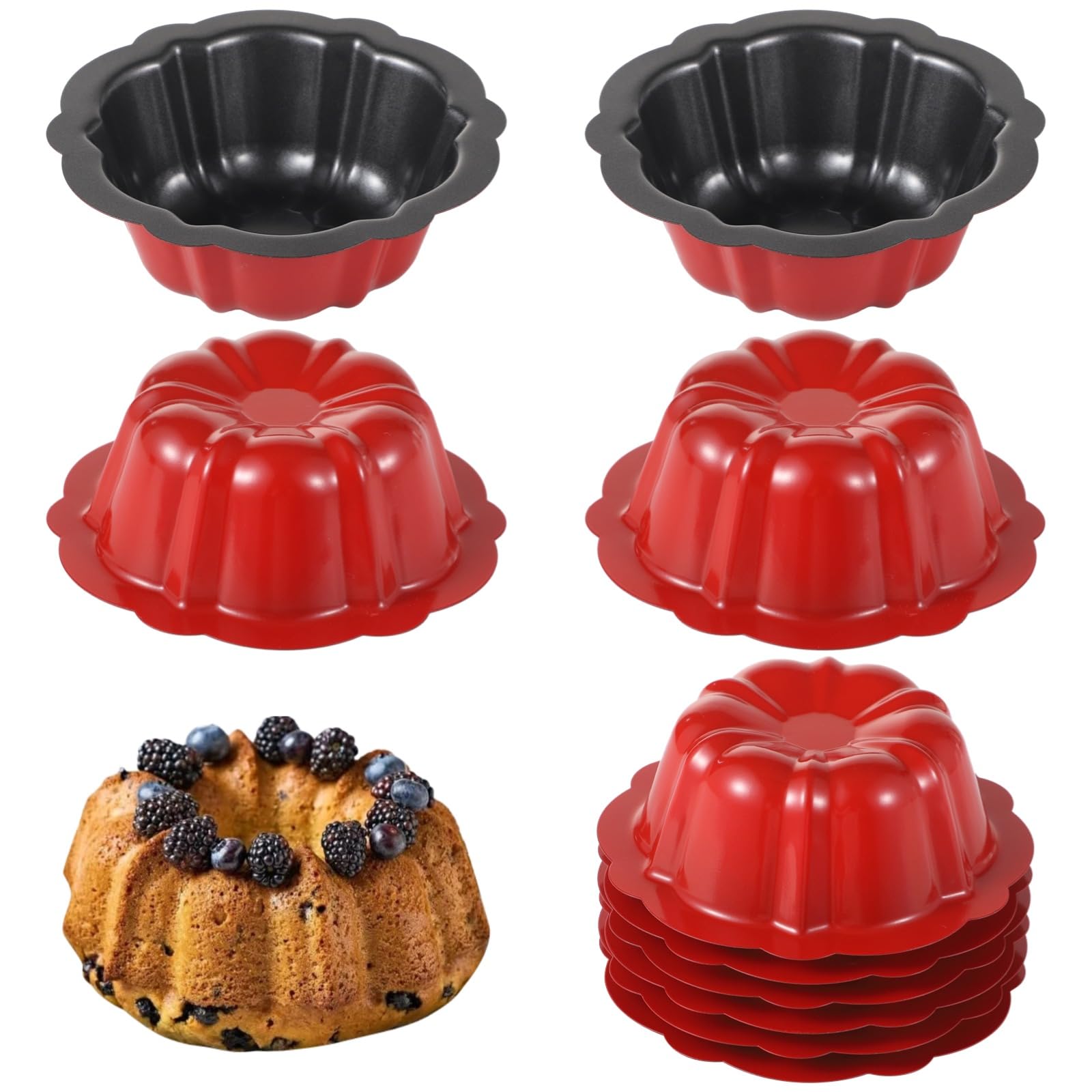 Moule cannelé pour cupcakes et goûters fait maison en famille Homaisson