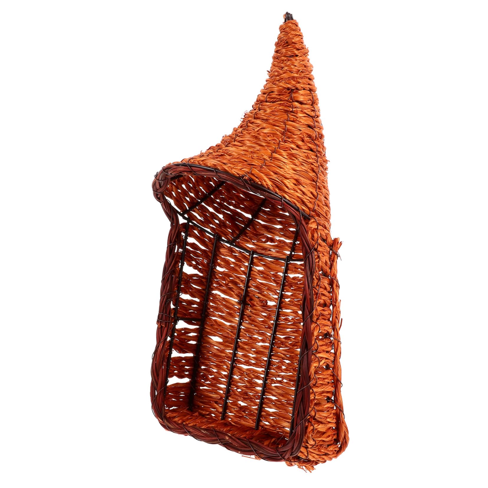 Cornucopia Basket Multipurpose Storage for Fruits Snacks Items Sturdy Handmade Design for Home Decor Organizing Essentials Rustic Style for Living Room Kitchen