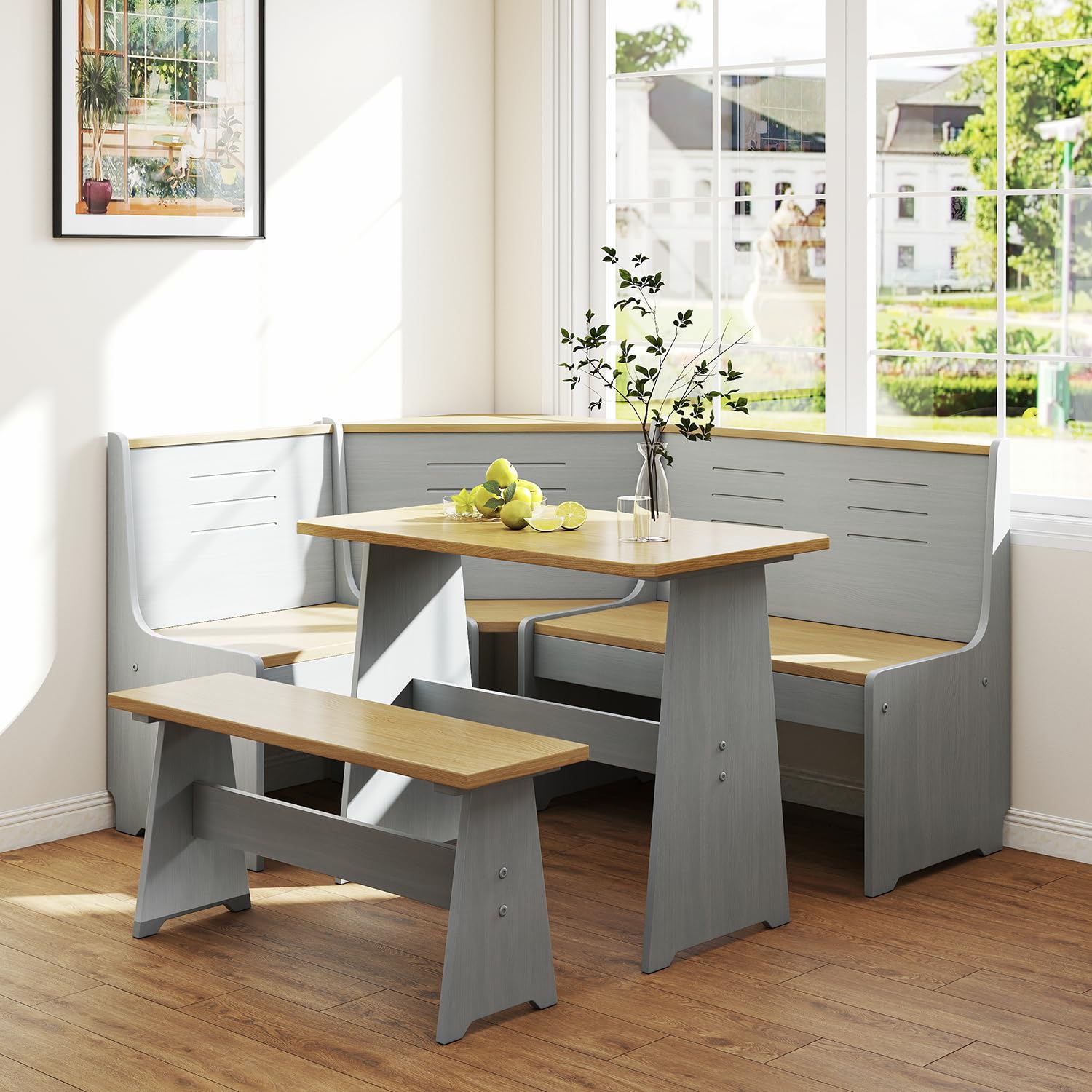 Amazon.com - Breakfast Nook Corner Dining Table Kitchen