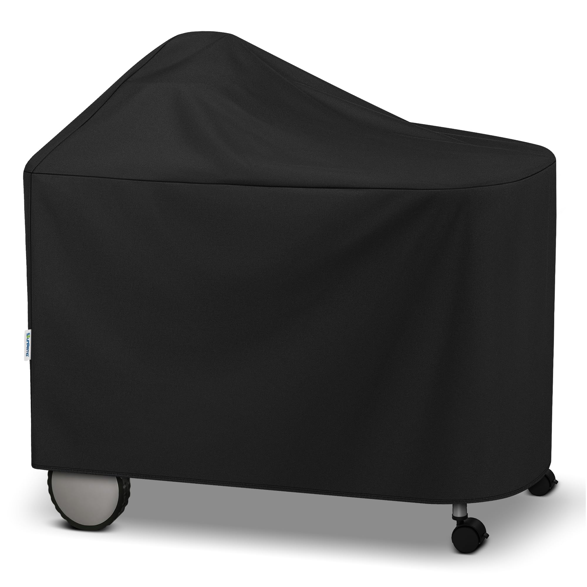 Photo 1 of SunPatio Outdoor Waterproof Grill Cover Compatible for Weber 22 Inch Performer Premium Deluxe, RecTeq, Char-Griller Grills, Compared to Weber 7152, Heavy Duty Weather Resistant Charcoal BBQ Cover